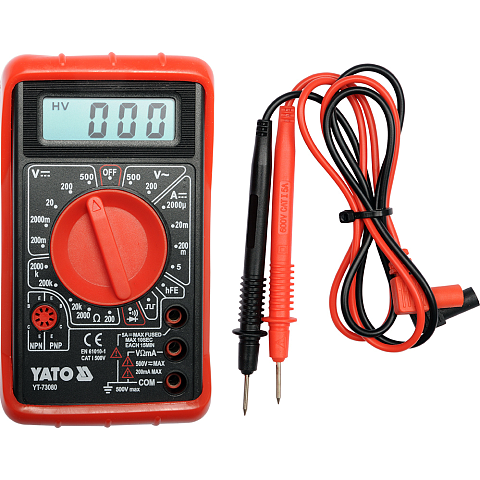 Yato YT-73080 Multimeter Digitales Multimeter