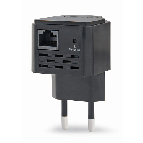 Gembird WNP-RP300-03-BK Bridge & Repeater Netzwerk-Repeater 300 Mbit/s Schwarz