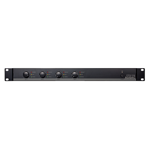 AUDAC EPA104 Audioverstärker 4.0 Kanäle Schwarz