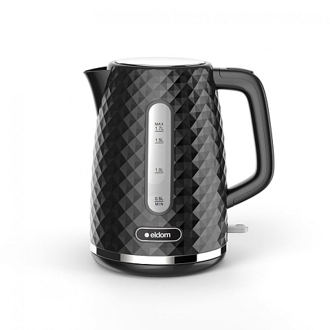 ELDOM C280C ELLI Wasserkocher 1,7 l 2200 W Schwarz