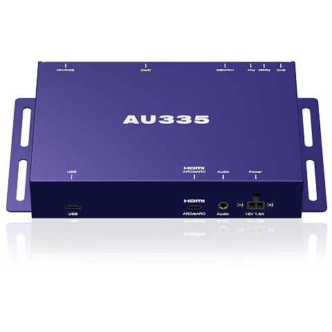 BrightSign AU335 Digitaler Mediaplayer Blau