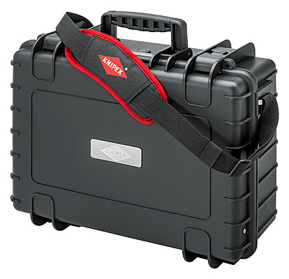Knipex 00 21 35 Werkzeugkoffer Schwarz Aluminium, Polystyrene
