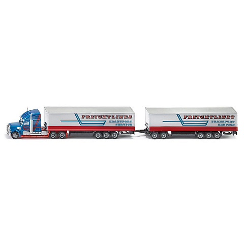Siku 1806 maßstabsgetreue modell Road Train-Modell Vormontiert 1:87