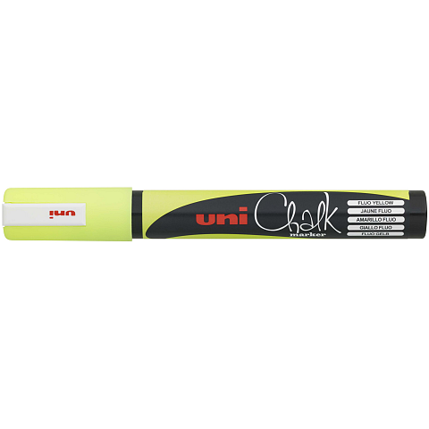 Uni-Ball ChalkGlass Chalk Kreidestift Gelb 1 Stück(e)