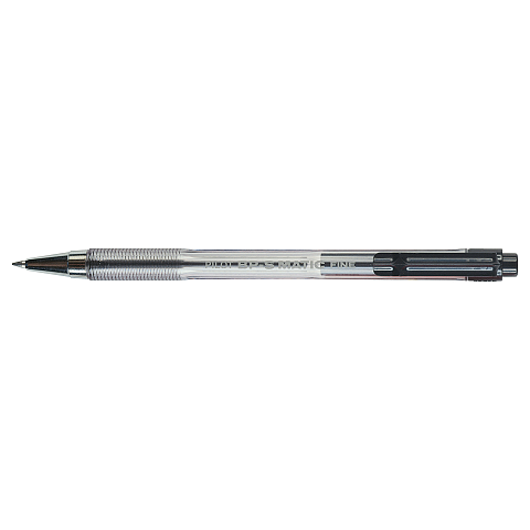 Pilot BP-S Matic Schwarz Clip-on-Einziehkugelschreiber Fein