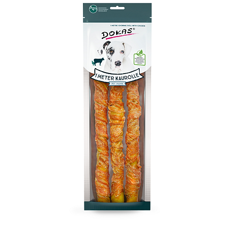 Dokas 1 Meter Kaurolle mit Huhn