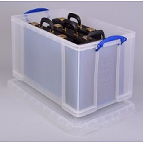 Really Useful Boxes 84L Aufbewahrungsbox Rechteckig Polypropylen (PP) Transparent