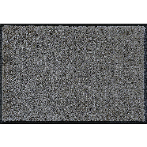 wash+dry Smokey Mount Dekorative Fußmatte Drinnen Rechteckig Grau