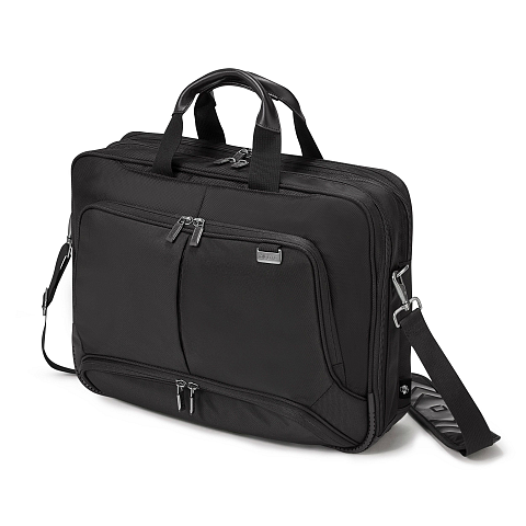 DICOTA Eco Top Traveller PRO 43,9 cm (17.3") Toploader-Tasche Schwarz