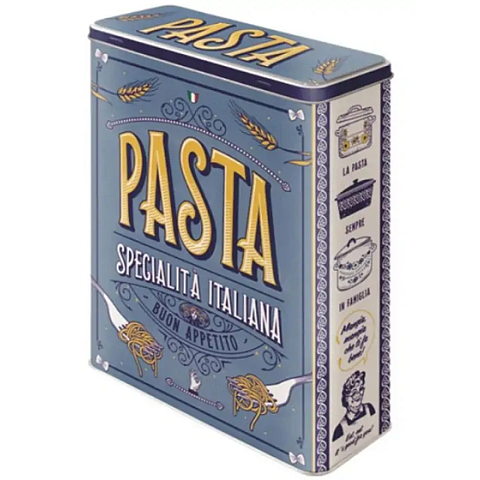 Nostalgic Art Pasta Specialita Italiana Rechteckig Box 4 l Mehrfarbig 1 Stück(e)