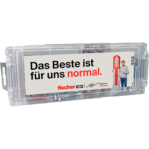 Fischer 568544 Schraubanker/Dübel 160 Stück(e) Schrauben- & Dübelsatz