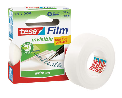 TESA 57312 Schreibwaren-Klebeband 33 m Transparent