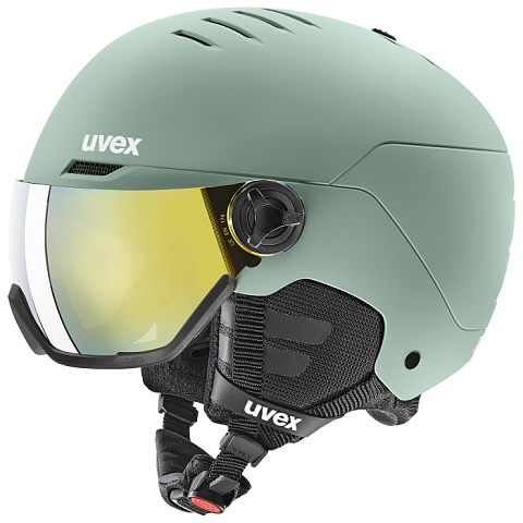 Uvex wanted visor Schwarz, Grün
