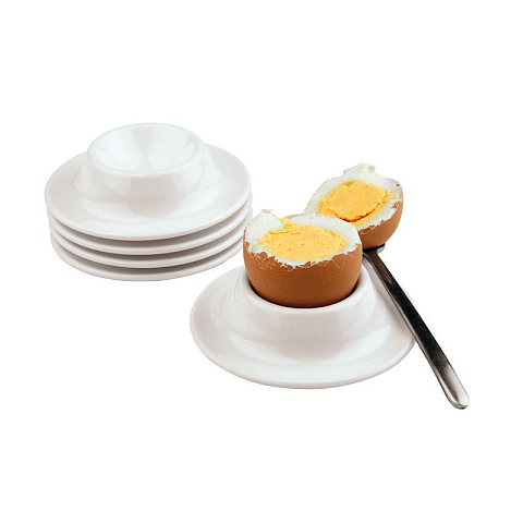 Paderno 41597-04 Eierbecher Weiß