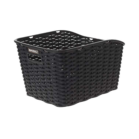 Basil Weave WP Hinten Fahrradkorb Synthetisch Schwarz