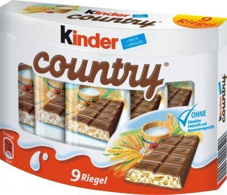 Ferrero Kinder Country Milchschokolade 211 g