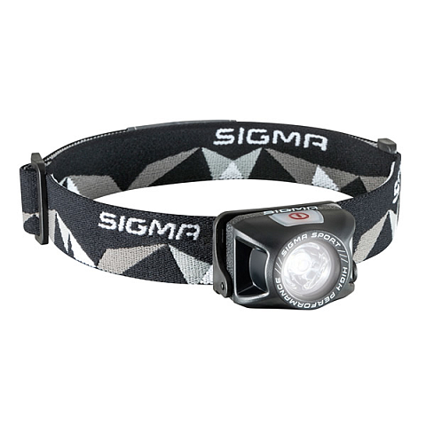 Sigma Sport HEADLED II Schwarz Stirnband-Taschenlampe LED
