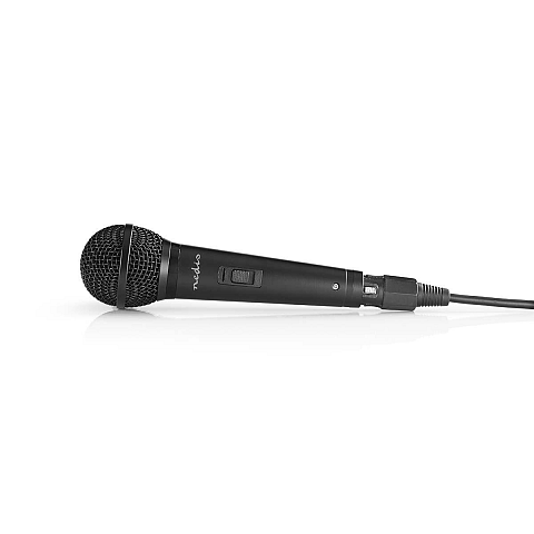 Nedis MPWD25BK Mikrofon Schwarz Instrumenten-Mikrofon