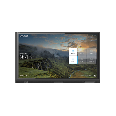 Avocor E series E-Series 75 4K IR LED Interaktives Whiteboard 190,5 cm (75") Touchscreen