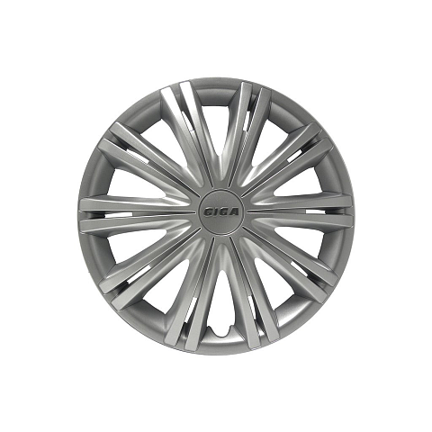 Górecki 2211091 Radkappe 38,1 cm (15") ABS, Metall Silber 4 Stück(e)