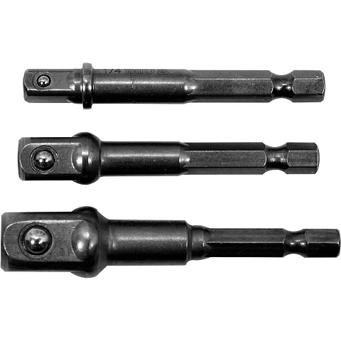 Yato YT-04685 Schraubendreherbit-Halter Stahl 25,4 / 4 mm (1 / 4") 3 Stück(e)