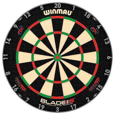 Winmau Blade 6 Triple Core Dartscheibe 1 Stück(e)