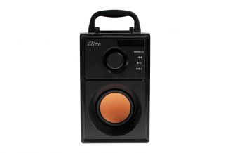 Media-Tech BOOMBOX BT Tragbarer Stereo-Lautsprecher Schwarz 15 W
