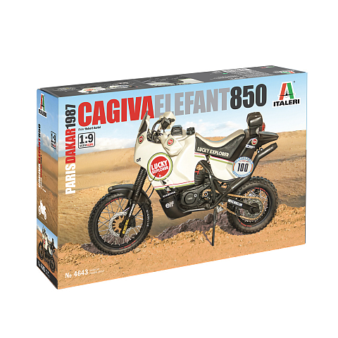 Italeri Cagiva Elephant 850 Motorradmodell Montagesatz 1:9