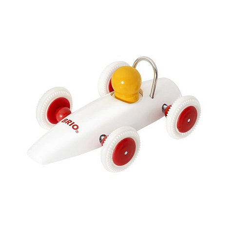 BRIO Rennwagen im Display