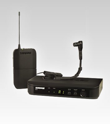 Shure BLX14/B98 Schwarz Studio-Mikrofon