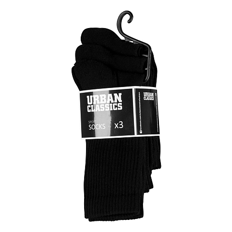 Urban Classics TB1471-00007-0038 Unisex Sportsocken Schwarz 5 Paar(e)
