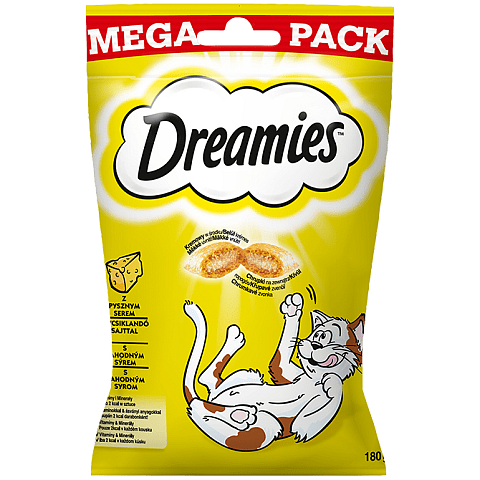 Dreamies 4008429092039 Hunde-/Katzenleckerli Katze Snacks Käse 180 g