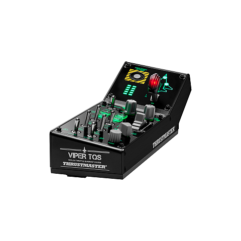 Thrustmaster VIPER Panel Schwarz USB Joystick + Motorsteuerungshebel PC