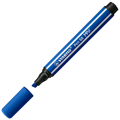 STABILO Pen 68 MAX Filzstift Blau 1 Stück(e)