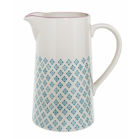 Bloomingville 21105940 Karaffe, Krug & Flasche 2 l Blau