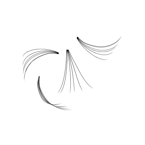 ARTDECO Permanent Individual Lashes Individuelle Einzelwimpern Schwarz