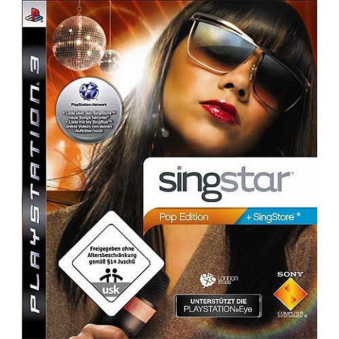 Sony SingStar Pop Edition Deutsch PlayStation 3