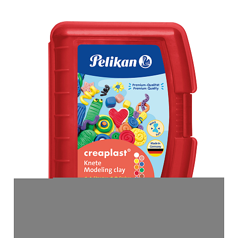 Pelikan Kinderknete Creaplast 10 Farben im roten Etui, 240g