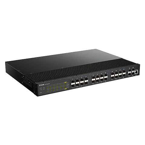 D-Link DIS-700G-28XS Netzwerk-Switch Managed L2+ 1U Schwarz