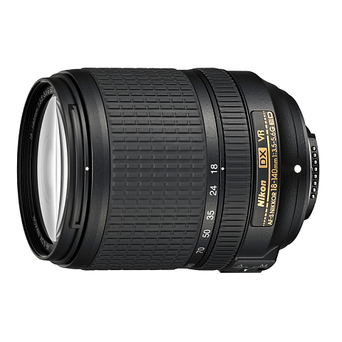 Nikon AF-S DX NIKKOR 18-140 f/3.5-5.6 G ED VR SLR Telezoom-Objektiv Schwarz