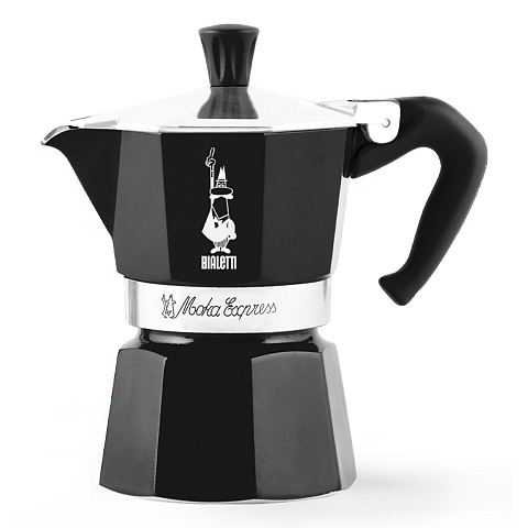 Bialetti 4951 Mokka-Kanne Schwarz
