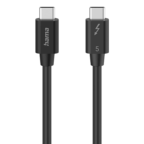 Hama USB-C USB Kabel USB 3.2 Gen 2 (3.1 Gen 2) 1 m USB C Schwarz
