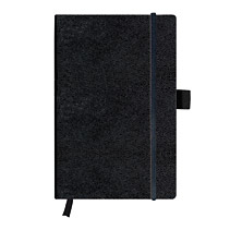 Herlitz Notizbuch my.book Classic A5 96 Blatt kariert schwarz
