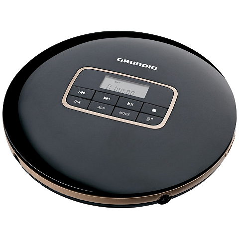 Grundig GCP1010 CD-Player Schwarz Persönlicher CD-Player