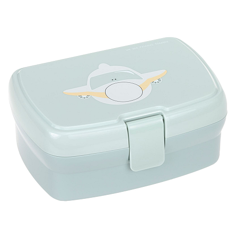 Lässig Tiny Drivers Brotdose 1,25 l Polypropylen (PP) Grau 1 Stück(e)