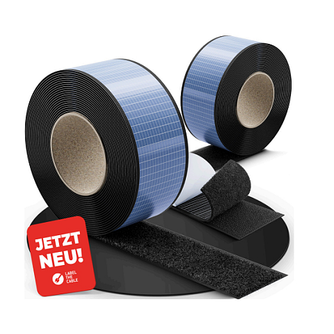 Label-the-cable LTC 1610-5-50 Klebeband Für die Nutzung im Innenbereich geeignet Für die Nutzung im Außenbereich geeignet 5 m Schwarz