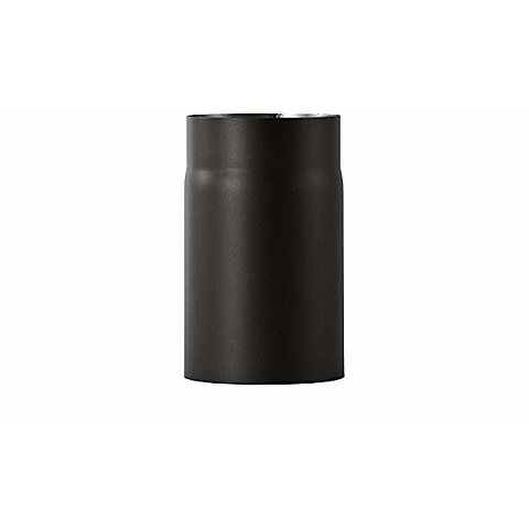 BERTRAMS 196810 Schornsteinrohr Gerades Schornsteinrohr 250 mm Schwarz