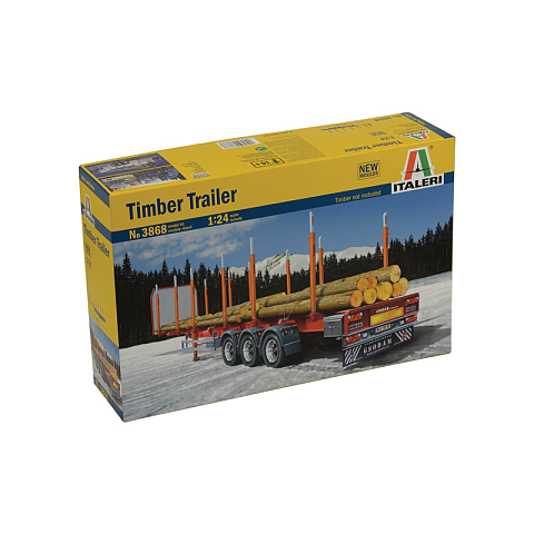 Italeri TIMBER TRAILER LKW-/Anhänger-Modell Montagesatz 1:24