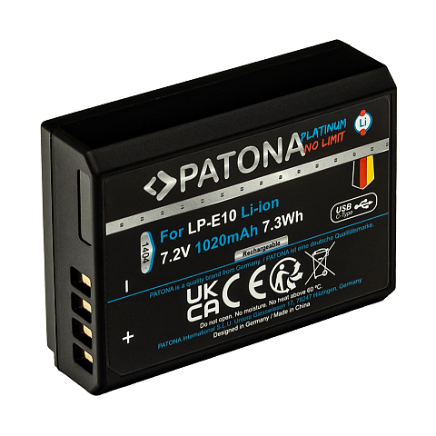 PATONA 1404 Kamera-/Camcorder-Akku Lithium-Ion (Li-Ion) 1020 mAh