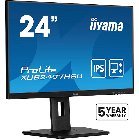 iiyama XUB2497HSU-B2 Computerbildschirm 60,5 cm (23.8") 1920 x 1080 Pixel Full HD LED Schwarz
